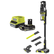 18V ONE+™ bezuhlíkový tyčový<br>vysavač s technologií proti<br>namotávání vlasů +  1 x akumulátor<br>4,0 Ah